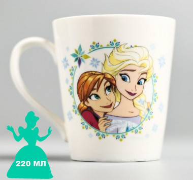 Кружка "Всегда есть место сказке", Холодное сердце 220 мл &mdash; Posudio