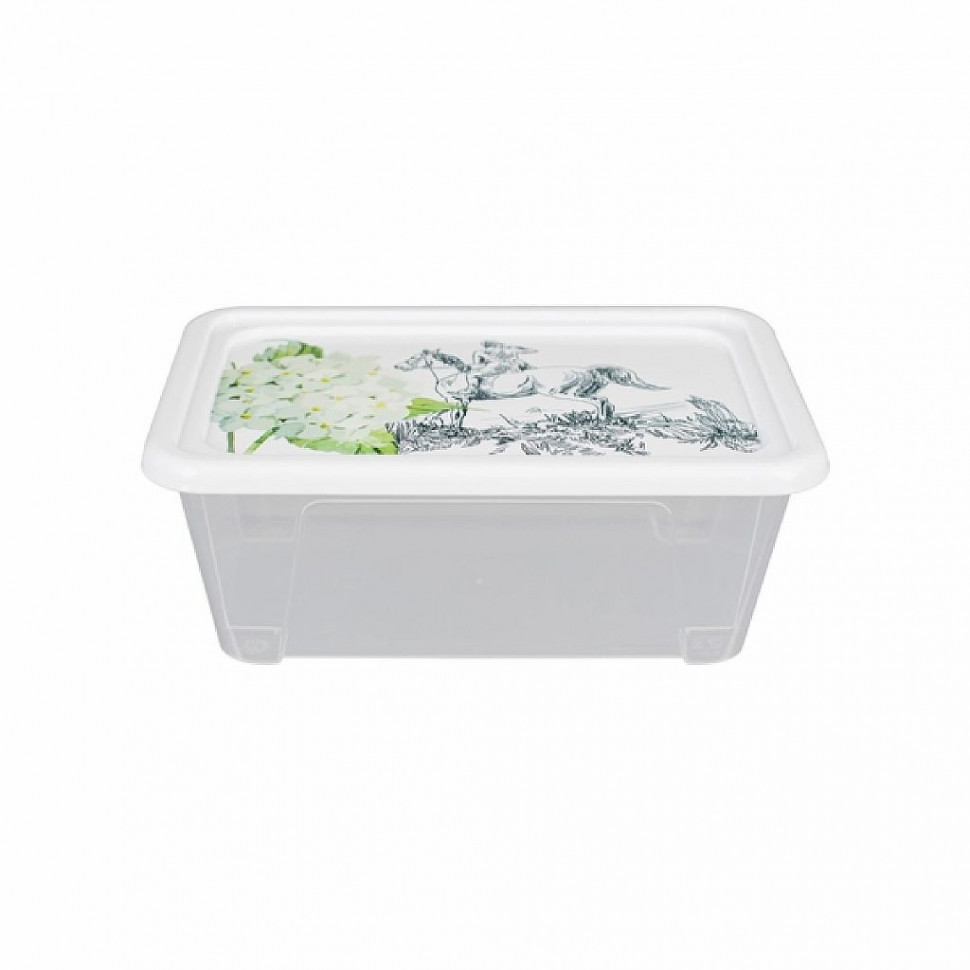 Коробка д/хран.1,9л "Toile de Jouy" фото 1 — Posudio