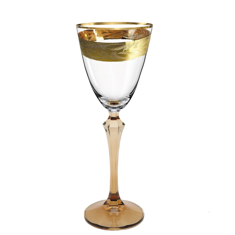 Фужер для вина 190мл (6шт) Crystal Bohemia Elisabeth 40760/Q7938/190 фото 1 — Posudio
