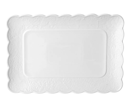 БЛЮДО ПРЯМОУГОЛЬНОЕ LEFARD "LACE" 30,5 СМ (КОР=32ШТ./МАЛ.УП.=2ШТ.) 171-281 фото 1 &mdash; Posudio