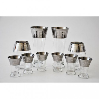 Гусарский Набор 10пр. (Гусь Хрусталь) SE04-2199/483/2194 — Posudio