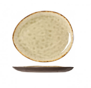 Тарелка овальная 275х230х25мм Mossa, 9787170 — Posudio