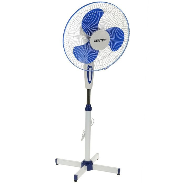 Вентилятор напольный Centek 5004 Blue фото 1 — Posudio