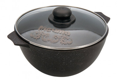 Казан для плова  8,0л.Гранит Black — Posudio