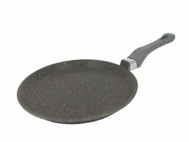Сковорода блинная 22см серый Мрамор (ДЕКО), СБ-22-МБ — Posudio
