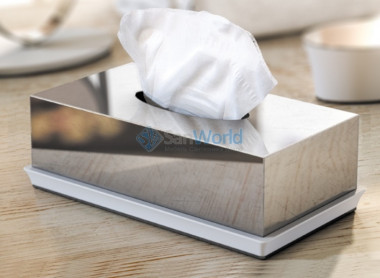 Салфетница хром &mdash; Posudio