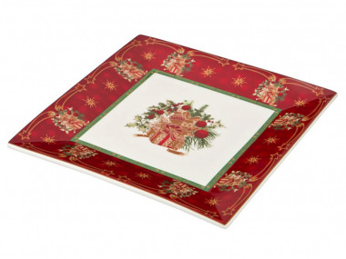 Блюдо Christmas 22*22см &mdash; Posudio