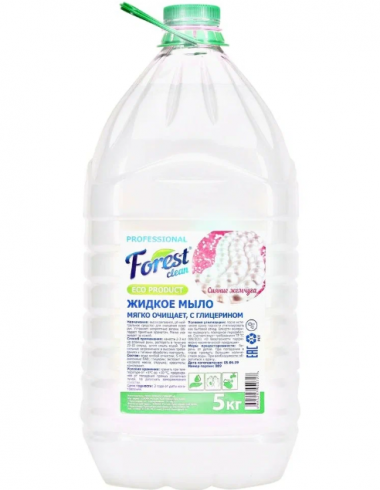 Жидкое мыло &quot;Сияние жемчуга&quot; 5л. Forest clean — Posudio