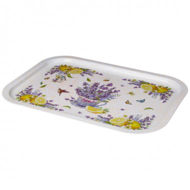 Поднос &quot;ПРОВАНС ЛИМОНЫ&quot; 28,5*40см. — Posudio