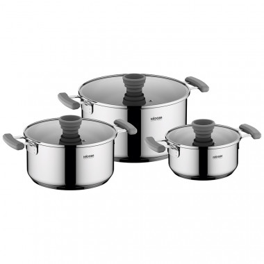 Набор кастрюль серии из 6пр. Nadoba Kamila — Posudio