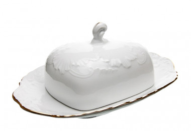 Масленка Cmielow Рококо Золотая отводка Рококо-31 — Posudio