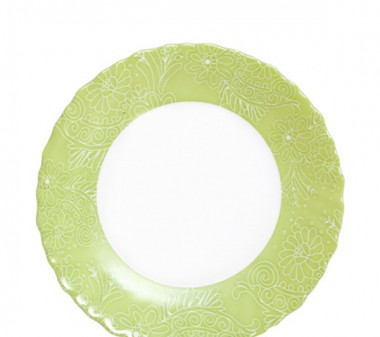 Тарелка десертная АВРОРА ГРИН 19см &mdash; Posudio