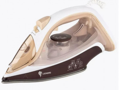 Утюг Leonord LE-1804 бежевый  (3100Вт, пар, спрей, пар. удар, самооч.,керамическая подошва) — Posudio