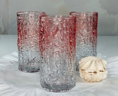 Набор из 6 стаканов 340мл. в под.уп.(х6)Стекло 200-007 — Posudio