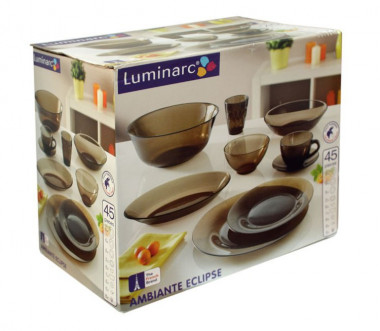 Столовый набор  АМБЬЯНТЕ ЭКЛИПС 45 предмет, L5181 — Posudio