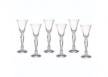 Рюмка 50мл (6шт) Crystal Bohemia Victoria 40727/50 &mdash; Posudio