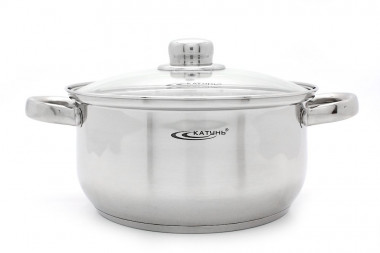 Кастрюля 4,2л 22см, Катунь Гретта, КТ04-D-40 — Posudio