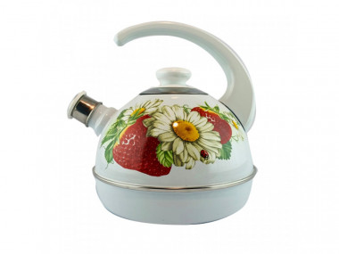 Чайник 3,5л конс. бел. с дек. — Posudio