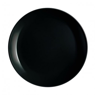 Тарелка обеден. ДИВАЛИ НУАР 25см — Posudio