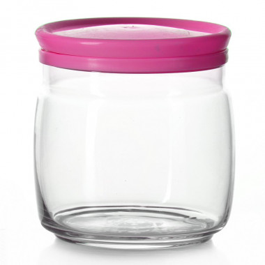 Банка 650 мл с пластиковой крышкой Pasabahce Cesni 43003SLB &mdash; Posudio