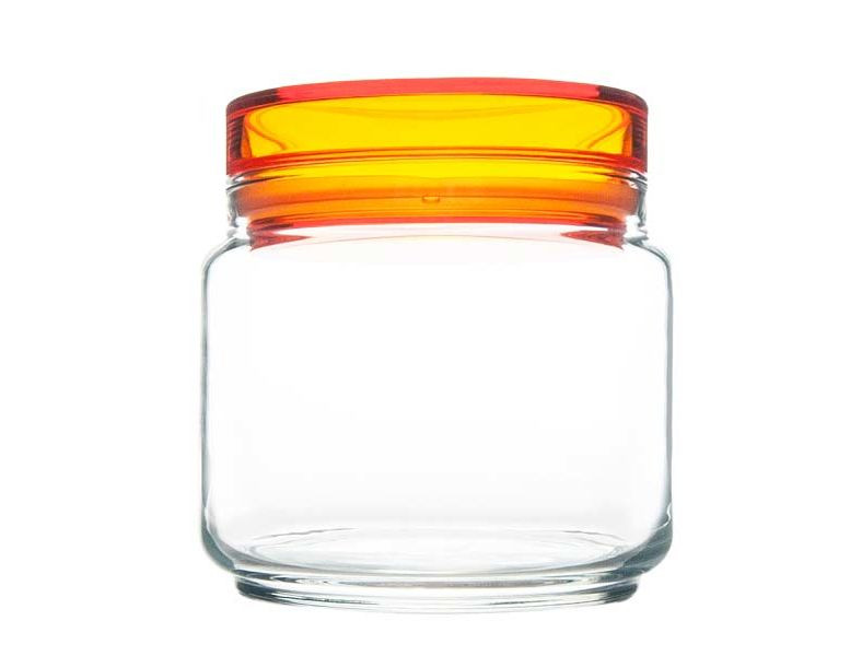Банка 0.5л Luminarc Colorlicious Orange L8342 фото 1 — Posudio