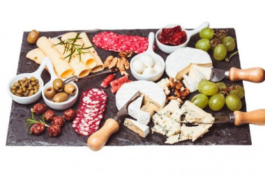 Блюдо д/подачи сланец  прямоуг 0,5*40*25см &mdash; Posudio