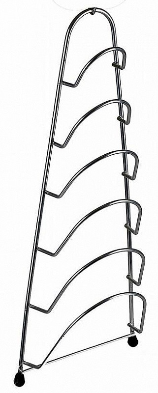 Подставка д/крышек белая(19,5*45см.) — Posudio