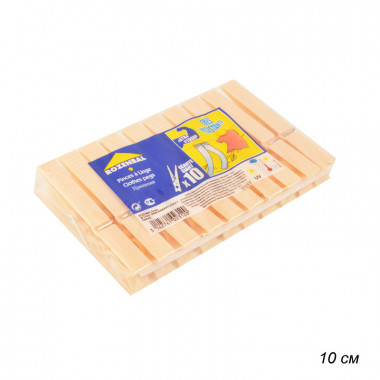 Набор прищепок 10 шт. больш. пласт.(Пиноккио) — Posudio