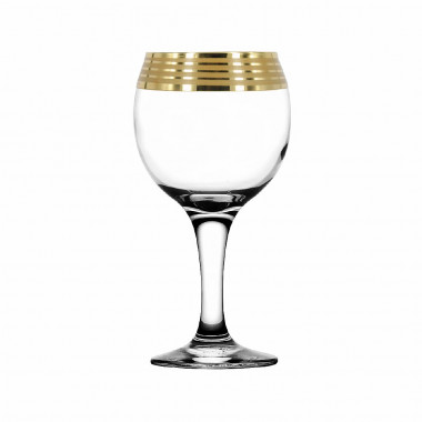 Набор фужеров 6шт с рис. &quot;Иллюзия&quot; (Гусь Хрусталь) EAV65-411 — Posudio