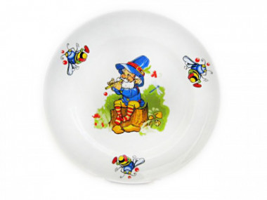 Тарелка мелкая 200см. "ЛЕСОВИЧОК"  Идиллия &mdash; Posudio