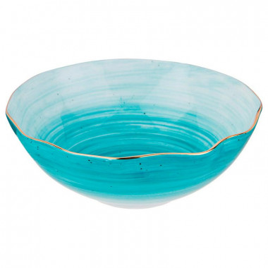 Салатник "Колор де аква" 13,5*13,5*4,5см &mdash; Posudio