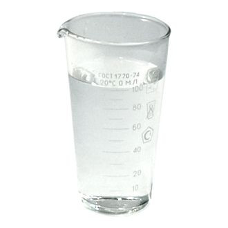 Мензурка 100мл стекло(Клен) — Posudio