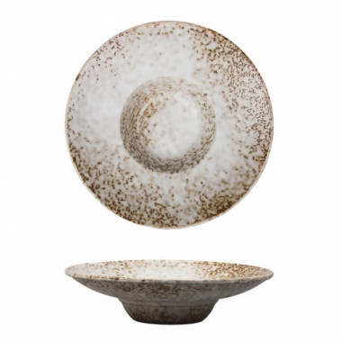 Тарелка глубокая 250мл. Brown Spider Silk &mdash; Posudio