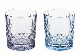 Стакан ЗАЛЬЦБУРГ цветной микс цветов 300мл  низкий — Posudio