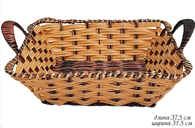 Корзина 37,5см(х60)Пластик 124-052 фото 1 — Posudio