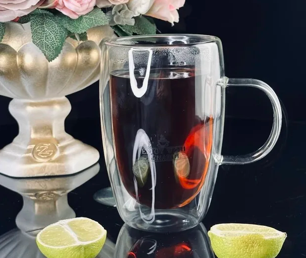 139-052 Кружка 430мл. в под.уп.(х36)Стекло фото 1 — Posudio