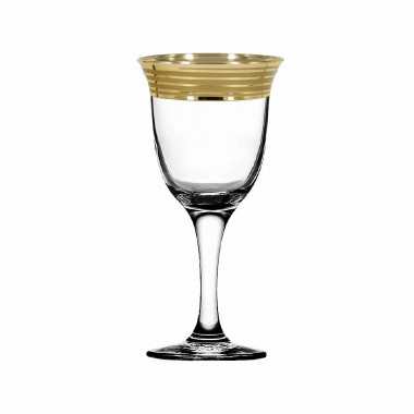 Набор фужеров 6шт &quot; с рис. &quot;Иллюзия&quot; (Гусь Хрусталь) EAV65-863 — Posudio