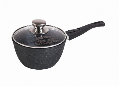 Ковш 1,7л. Гранит BLACK &mdash; Posudio