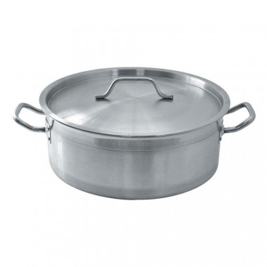 Кастрюля низкая с крышкой 800мл. нерж.P.L. — Posudio