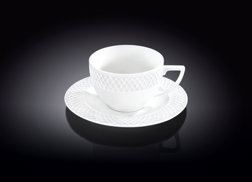 Чашка чайная+блюдце 240мл (Wilmax) фото 1 — Posudio