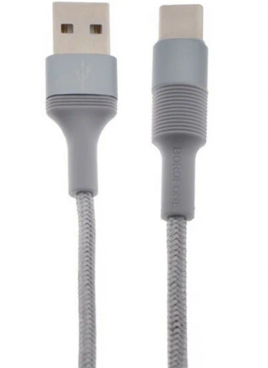 Дата-Кабель BROFONE BX21 Type-C Серый &mdash; Posudio