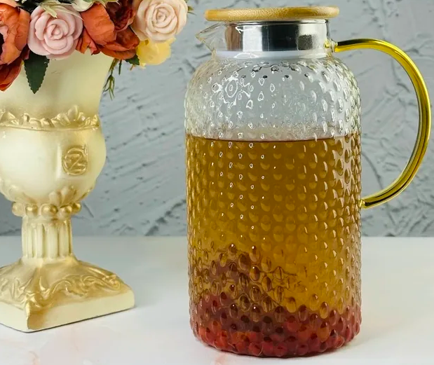 Чайник/графин 1450 мл в под.уп. (х24)Стекло 160-249 фото 1 — Posudio