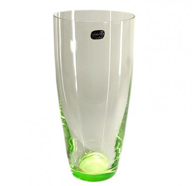 Ваза зеленое дно Crystal Bohemia 82562/250/D4662 — Posudio