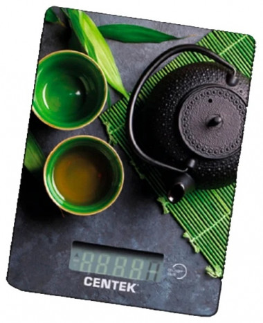 Весы кухон. Centek CT-2457 Green tea — Posudio