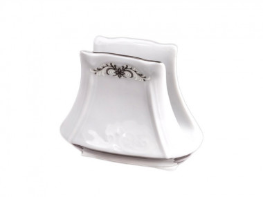 Салфетница Камелия "Серый орнамент" &mdash; Posudio