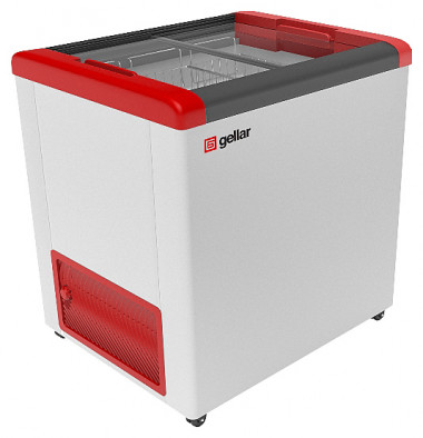 Ларь морозильный Frostor GELLAR FG 250 C красный — Posudio