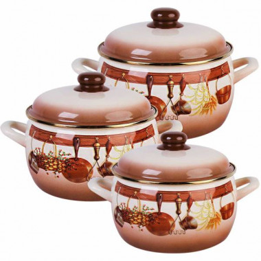 Набор посуды 6предметов Metrot Эксклюзив Кухня 115485 — Posudio