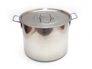 Котел 40л 40х35см сварной, клепан ручки Катунь КТ-ОБ-40 В — Posudio