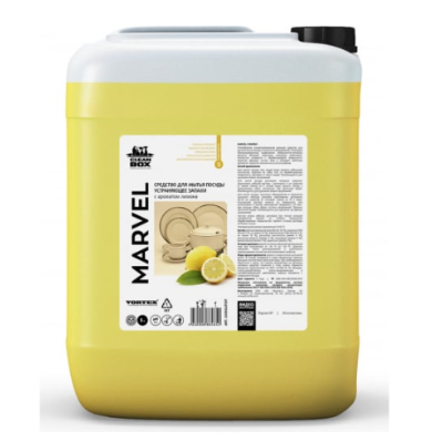 MARVEL Средство для мытья посуды CleanBox (5 л) Лимон фото 1 &mdash; Posudio