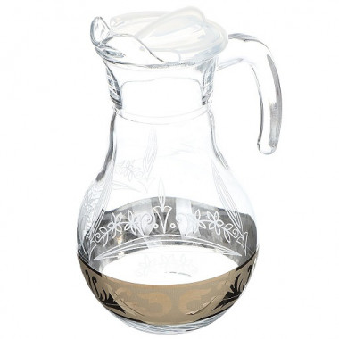 Кувшин для воды с рис &quot;Скандинавия&quot; (Гусь Хрусталь) SE64-3944 — Posudio